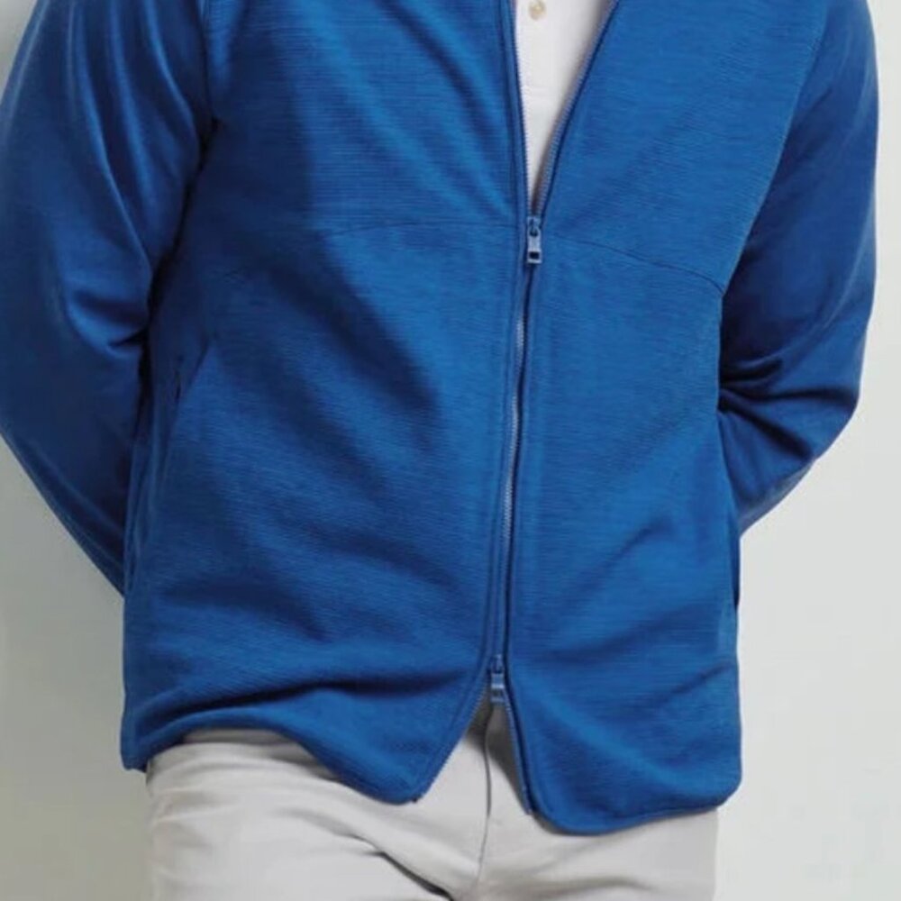 Peter Millar Vista Mybrid Sailor Blue Full-Zip Jacket Size Large NWT - Picture 4 of 8